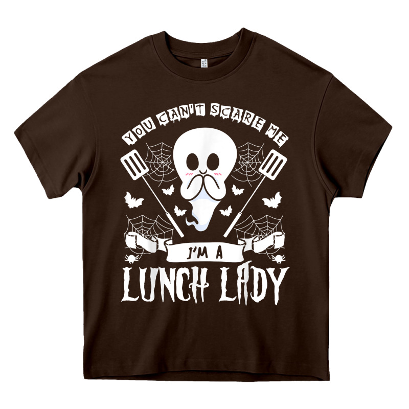 Lunch Lady Halloween Ghost Cafeteria Worker All Hallows' Eve T Shirt Heavy Core Tee by trangStudio | Teevron
