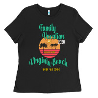 Black Family Vacation 2020 Read Or Not Virginia Beach Here We Come Ladies Tee - Bettercallsaul