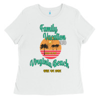 White Family Vacation 2020 Read Or Not Virginia Beach Here We Come Ladies Tee - Bettercallsaul
