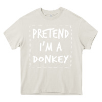 Cream pretend i m a donkey halloween costume Heavy Core Tee - trangStudio