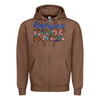 Chestnut american babe Zipper Hoodie - Artiststas