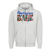 Dove Grey american babe Zipper Hoodie - Artiststas