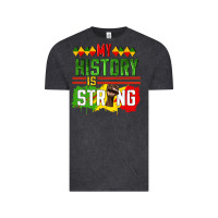 Vintage Black my history is strong Vintage Tee - CowGirlArtShop