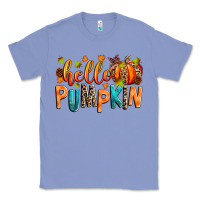 Colony Blue Hello pumpkin Classic Tee - RanaPortraitStore