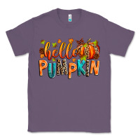 Lavender Hello pumpkin Classic Tee - RanaPortraitStore