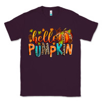 Plum Hello pumpkin Classic Tee - RanaPortraitStore