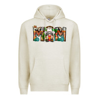 Oatmeal Heather Mom Cowboy Gnome Premium Hoodie - CowhideDigitalArt