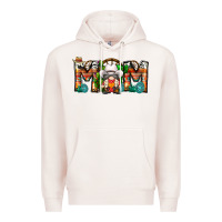 Pale Pink Mom Cowboy Gnome Premium Hoodie - CowhideDigitalArt