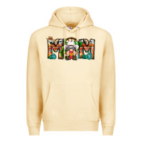 Pina Colada Mom Cowboy Gnome Premium Hoodie - CowhideDigitalArt
