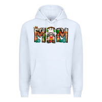 White Mom Cowboy Gnome Premium Hoodie - CowhideDigitalArt