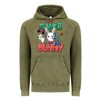 Vintage Olive I'm the game Bunny Easter day Vintage Hoodie - HowdyJamesFarm