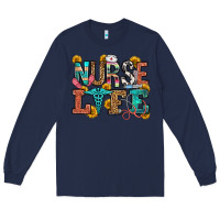 Navy nurse life Long Sleeve Tee - OliviaCreatesArt