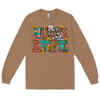 Toasted Coconut nurse life Long Sleeve Tee - OliviaCreatesArt