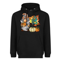 Black it's fall y'all gnome Heavyweight Hoodie - BarkalooDesign