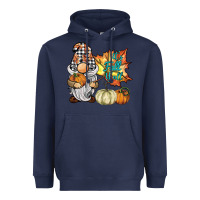 Navy it's fall y'all gnome Heavyweight Hoodie - BarkalooDesign