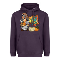 Plum it's fall y'all gnome Heavyweight Hoodie - BarkalooDesign