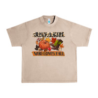 French Oak just a girl who loves fall Urban Heavy Tee - CowGirlArtShop
