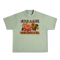 Oil Green just a girl who loves fall Urban Heavy Tee - CowGirlArtShop