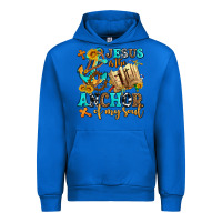 Cobalt jesus is the anchor of my soul Urban Hoodie - AdoDesignShop