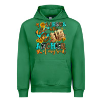 Emerald jesus is the anchor of my soul Urban Hoodie - AdoDesignShop