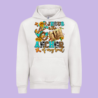 Jesus Is The Anchor Of My Soul Urban Hoodie Designed By Adodesignshop