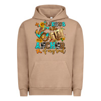 Pigment Burro jesus is the anchor of my soul Urban Hoodie - AdoDesignShop