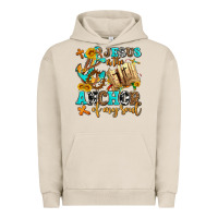 Pigment French Oak jesus is the anchor of my soul Urban Hoodie - AdoDesignShop