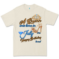 Bone A Queen Was Born In July 24th Happy Birthday Premium Tee - Bettercallsaul