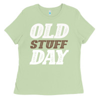 Matcha National Old Stuff Day Funny Gift Ladies Tee - Bettercallsaul