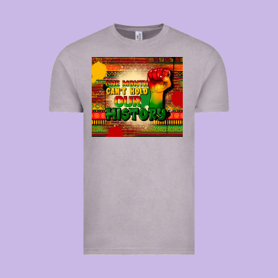 One Month Cant Hold Our History Vintage Tee Designed By Cowgirlartshop
