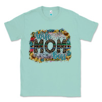 Seafoam wife mom boss Classic Tee - SublimationCraftShop