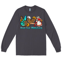 Smoke peace love phlebotomy Long Sleeve Tee - OliviaCreatesArt
