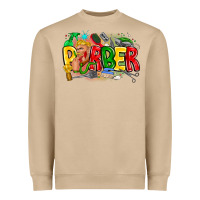 Mushroom barber Heavyweight Sweatshirt - CowhideDigitalArt