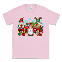 Bubblegum Pink christmas gnome truck Classic Tee - texasbilliewilder