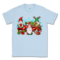 Dusty Blue christmas gnome truck Classic Tee - texasbilliewilder