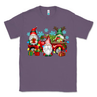 Lavender christmas gnome truck Classic Tee - texasbilliewilder