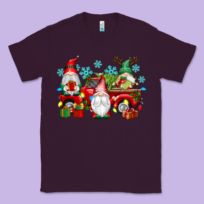 Christmas Gnome Truck Classic Tee Designed By Texasbilliewilder
