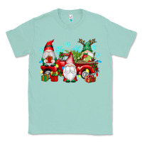 Seafoam christmas gnome truck Classic Tee - texasbilliewilder