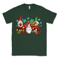Sports Green christmas gnome truck Classic Tee - texasbilliewilder