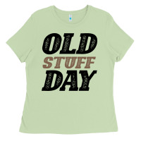 Matcha National Old Stuff Day Funny Gift Ladies Tee - Bettercallsaul