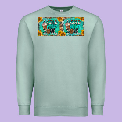 Cold Like My Soul 15 Oz Mug Premium Sweatshirt Designed By Barkaloodesign
