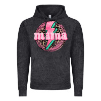 Vintage Black Mama leopard background Mother's Day Vintage Hoodie - CowGirlArtShop