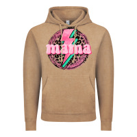Vintage Coffee Mama leopard background Mother's Day Vintage Hoodie - CowGirlArtShop