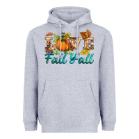 Heather Grey love fall y'all Heavyweight Hoodie - BarkalooDesign