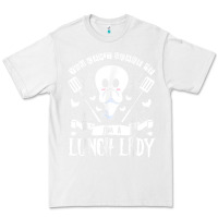 White lunch lady halloween ghost cafeteria worker all hallows' eve t shirt Premium Tee - trangStudio