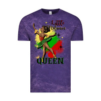 Cloud Purple little melanin queen Vintage Tee - CowGirlArtShop