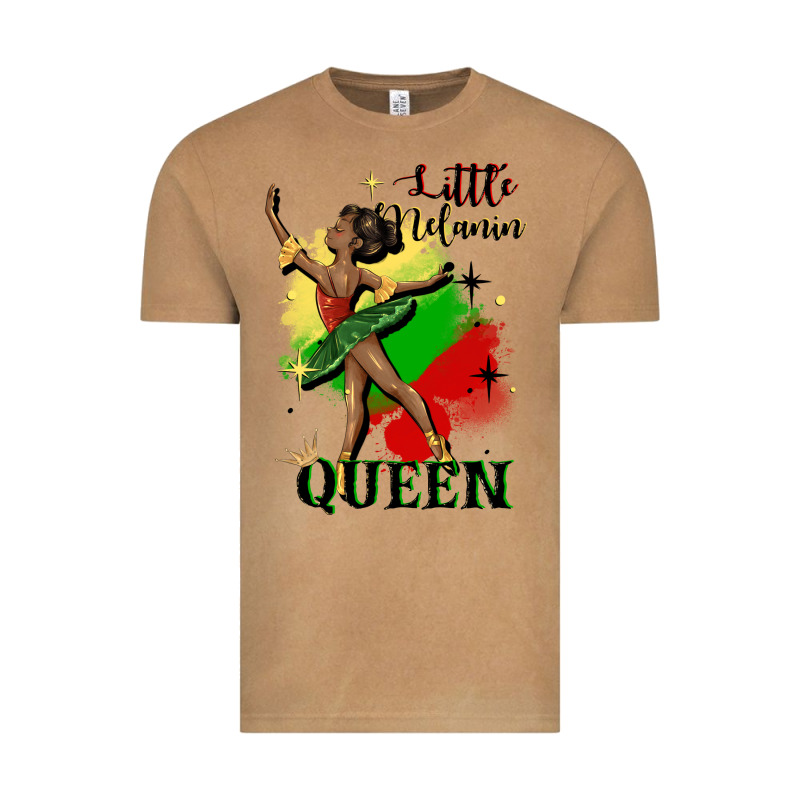 Little Melanin Queen Vintage Tee by CowGirlArtShop | Teevron