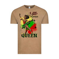 Vintage Coffee little melanin queen Vintage Tee - CowGirlArtShop
