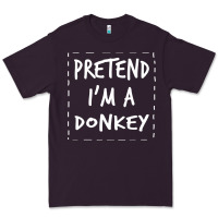 Pretend I M A Donkey Halloween Costume Premium Tee | Teevron