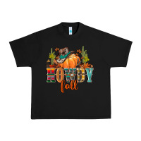 Black howdy fall Urban Heavy Tee - CowGirlArtShop